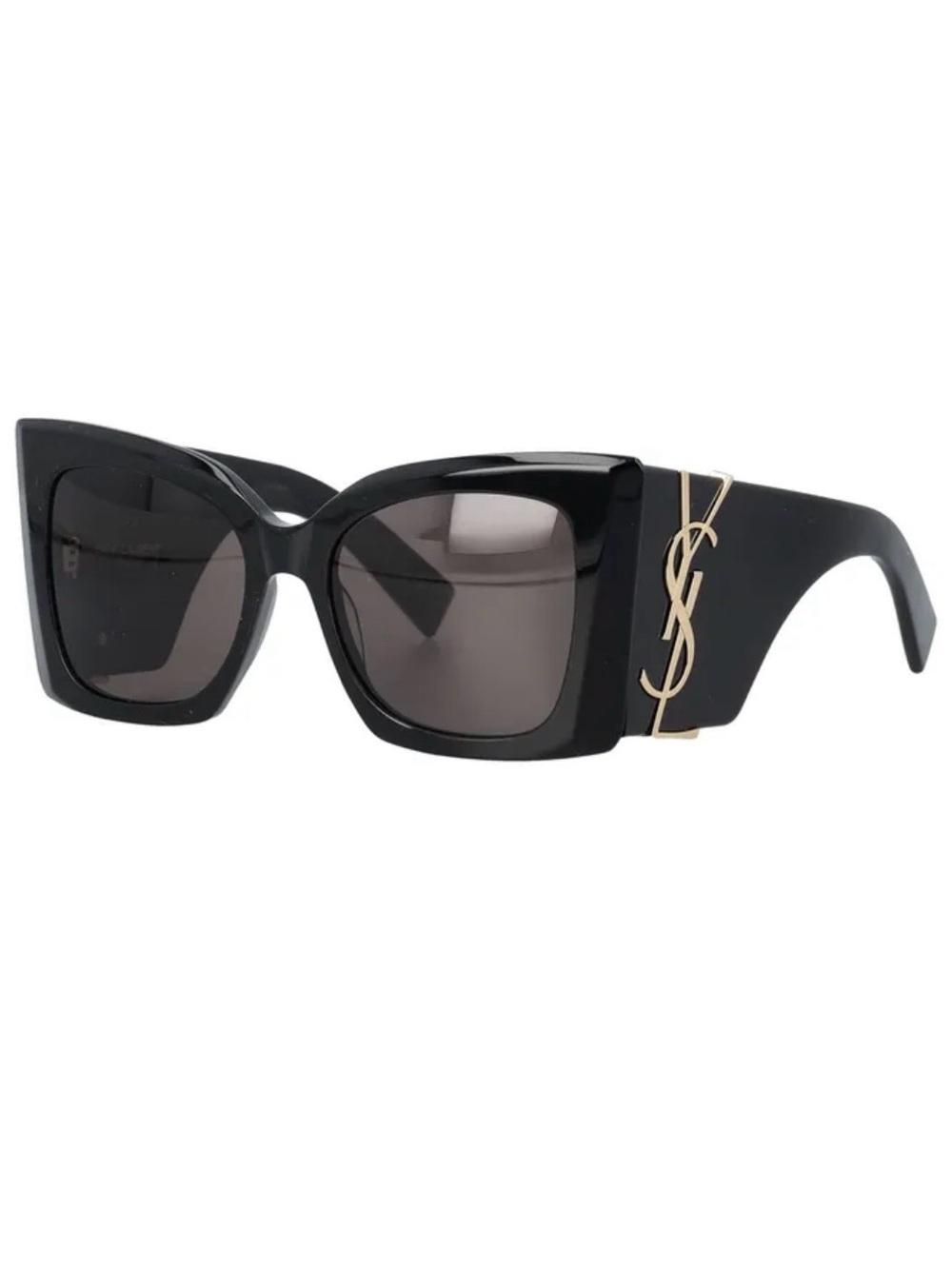 SAINT LAURENT SUNGLASSES BLACK BRAND NEW W CASE SL M119 BLAZE